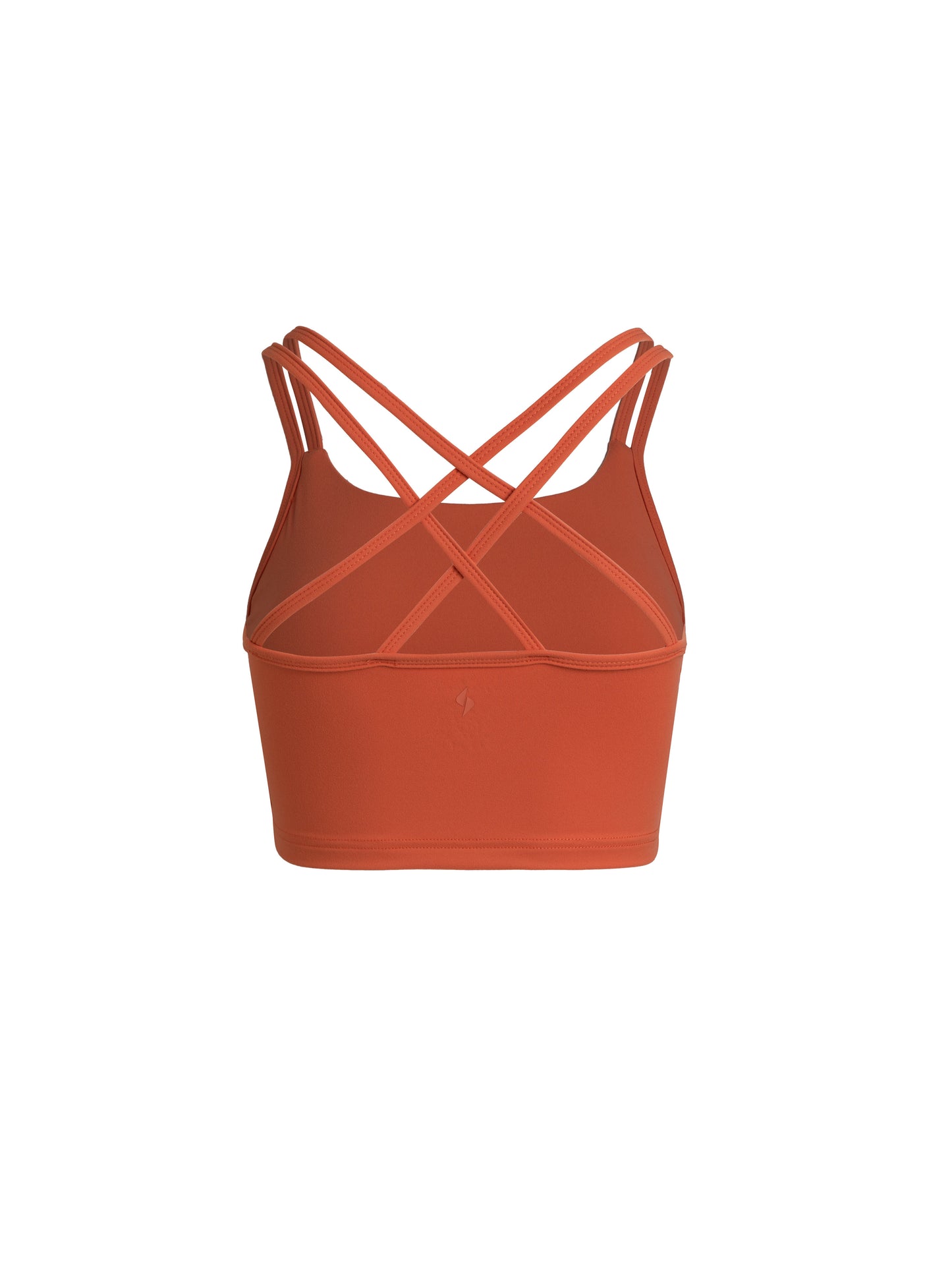 SZN Cropped Tank Top - Orange