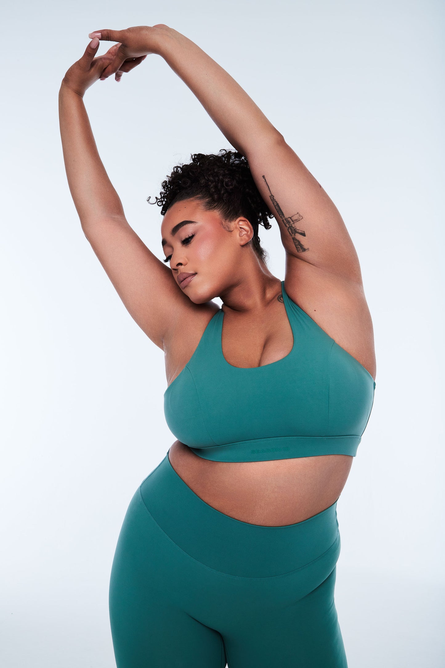 Seamless Sports Bra - Green