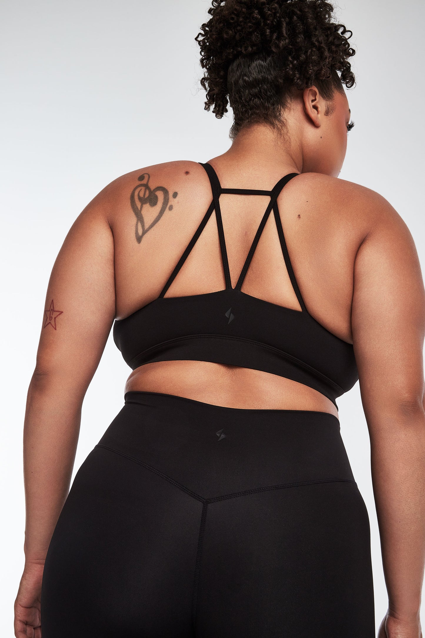 Seamless Sports Bra - Black