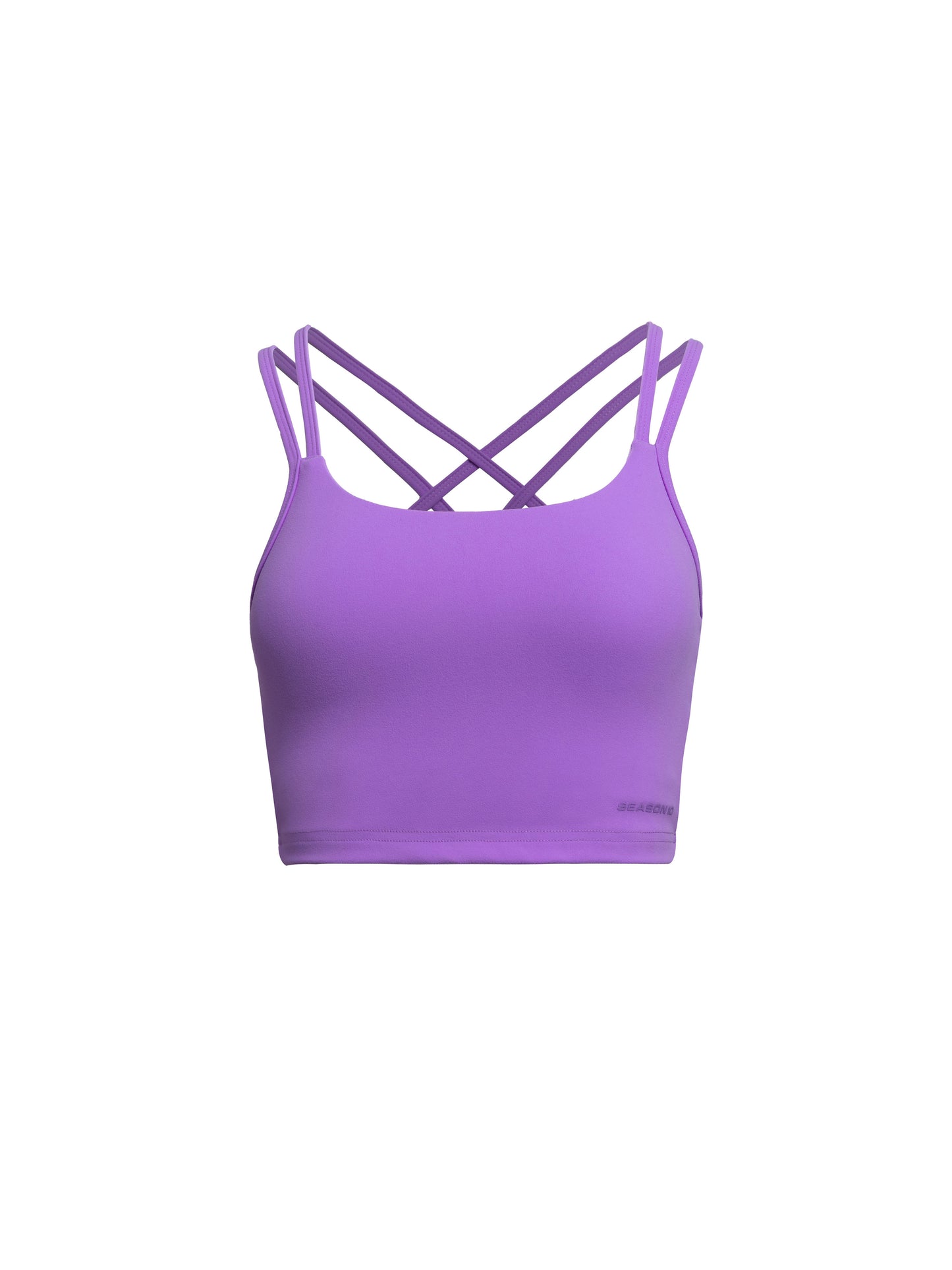 SZN Cropped Tank Top - Lilac