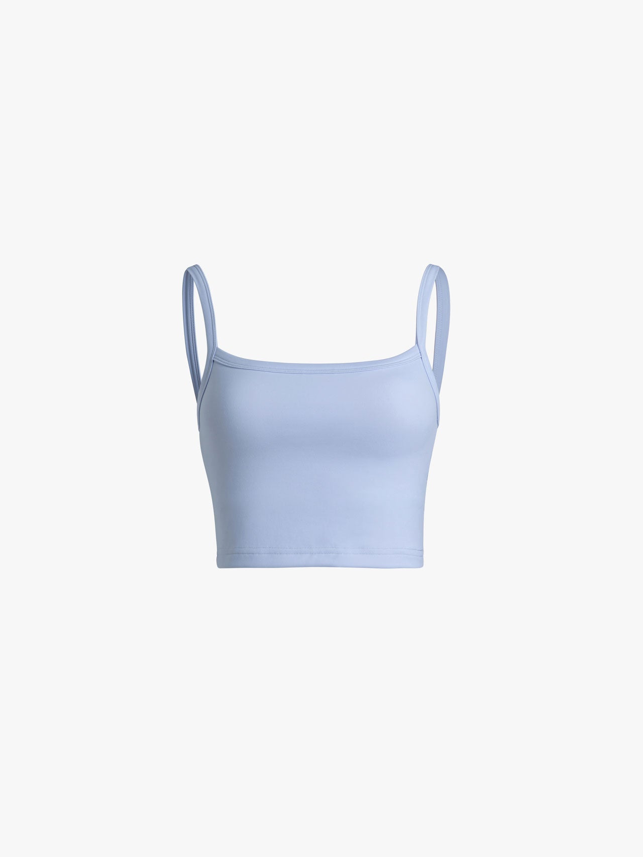 Cropped Bandeau Tank Top - Lavender
