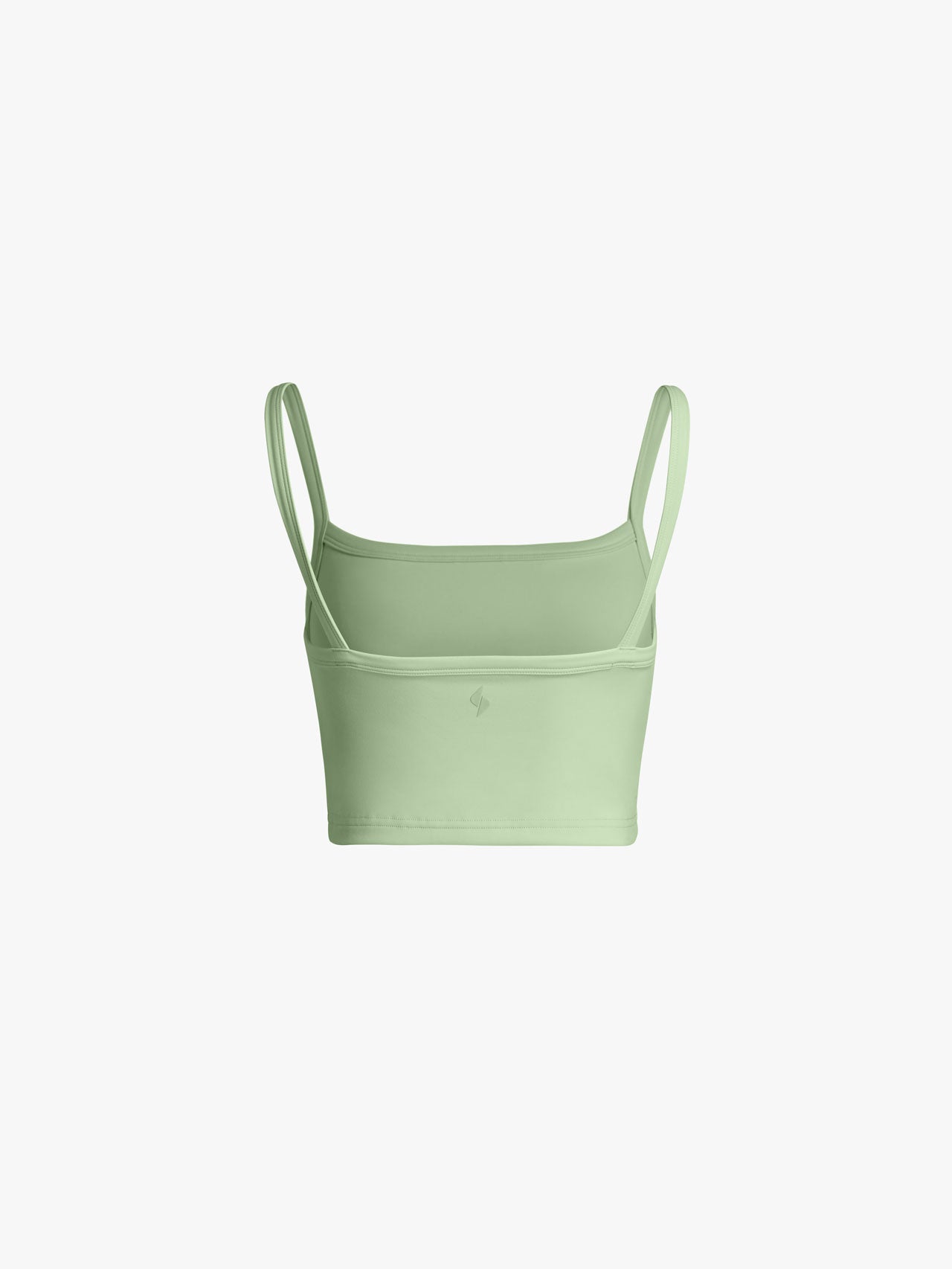 Cropped Bandeau Tank Top - Mint Green