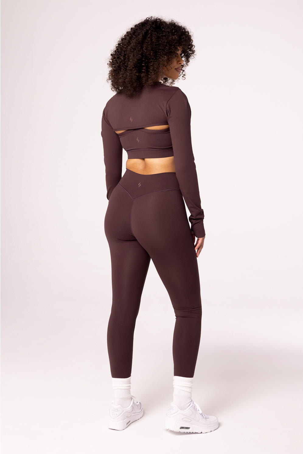 SZN Seamless High Rise Leggings - Brown