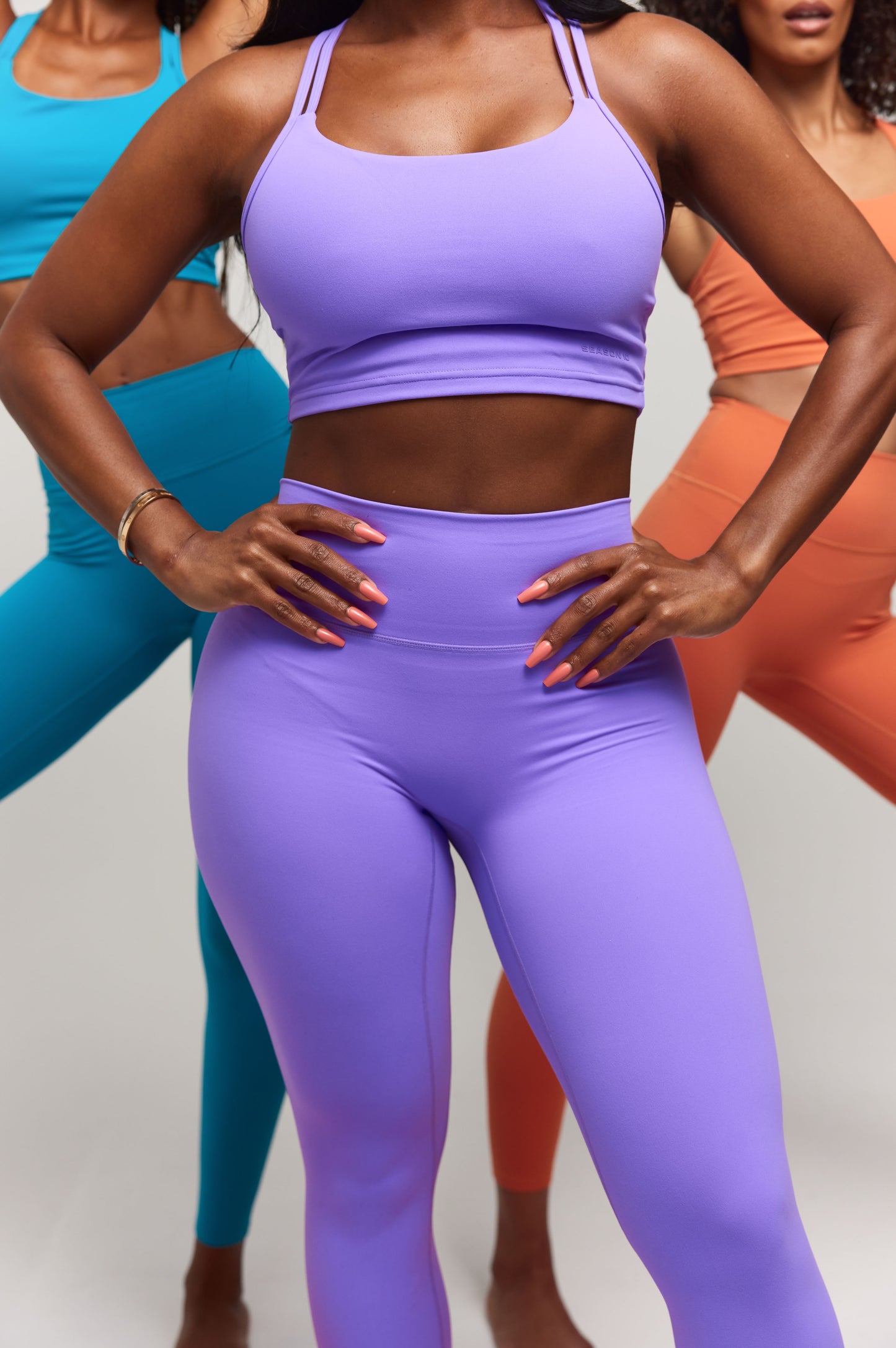 SZN Seamless High Rise Leggings - Blue
