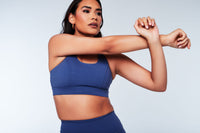 Seamless Sports Bra - Powder Blue