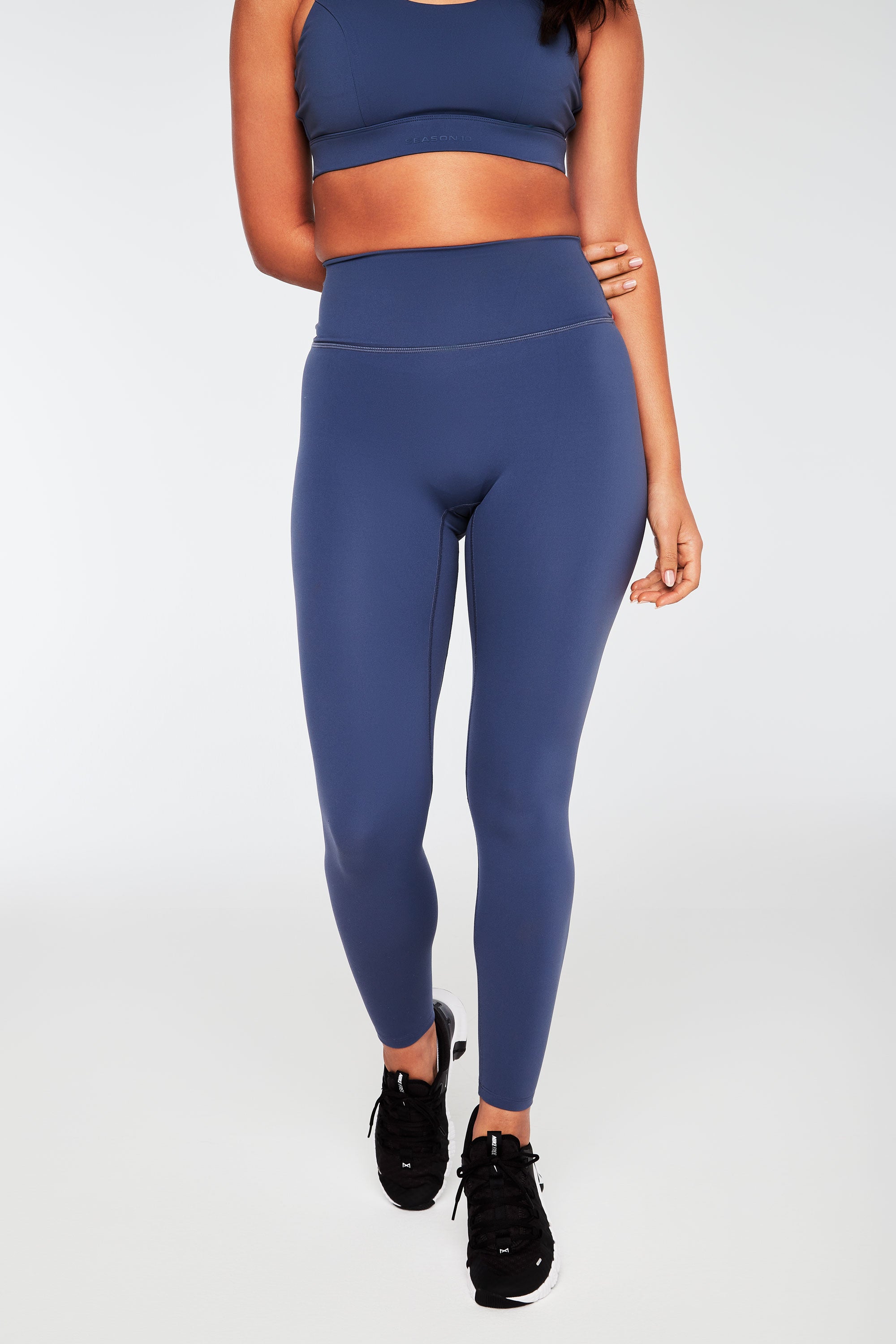 Powder Blue Seamless High Rise Leggings – SEASON 10