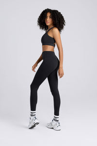 Plush High Rise Leggings - True Black