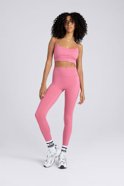 Plush High Rise Leggings - Soft Pink
