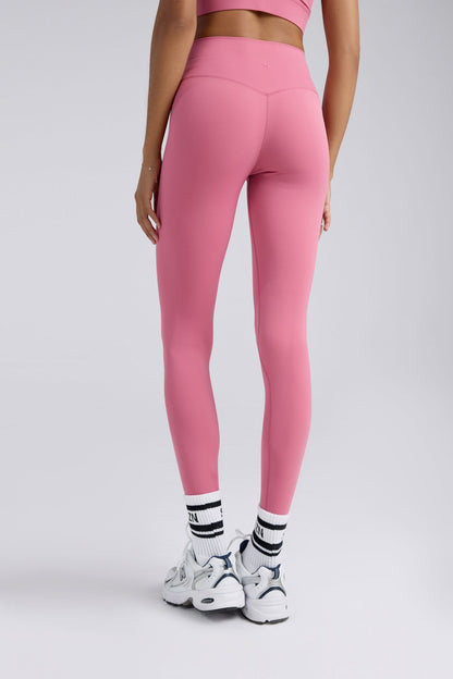 Plush High Rise Leggings - Soft Pink
