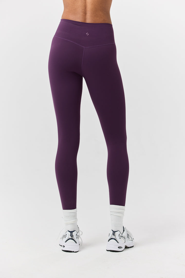 Seamless High Rise Leggings - Grape