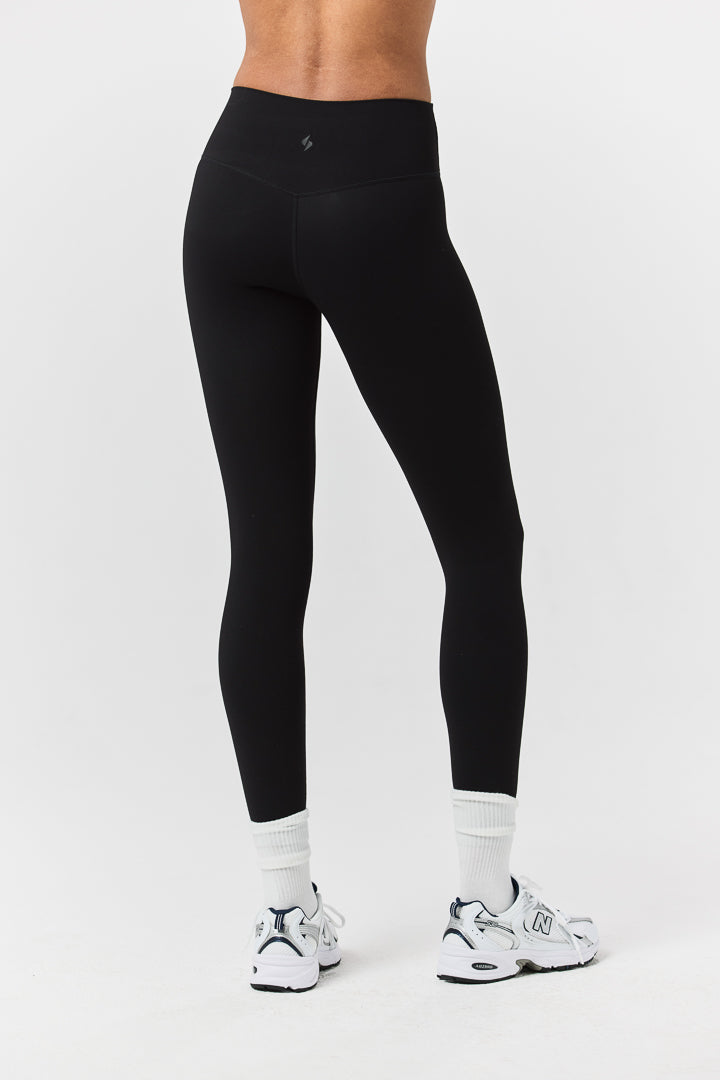 Seamless High Rise Leggings - Black