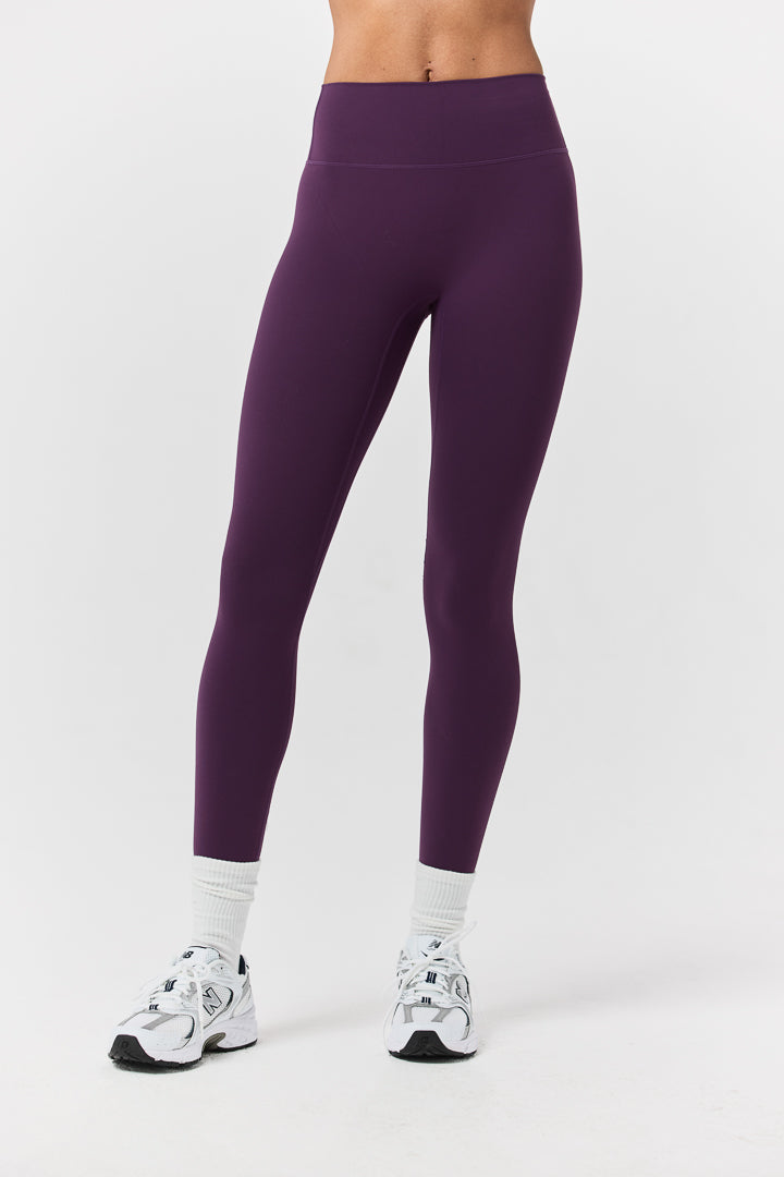 Seamless High Rise Leggings - Grape